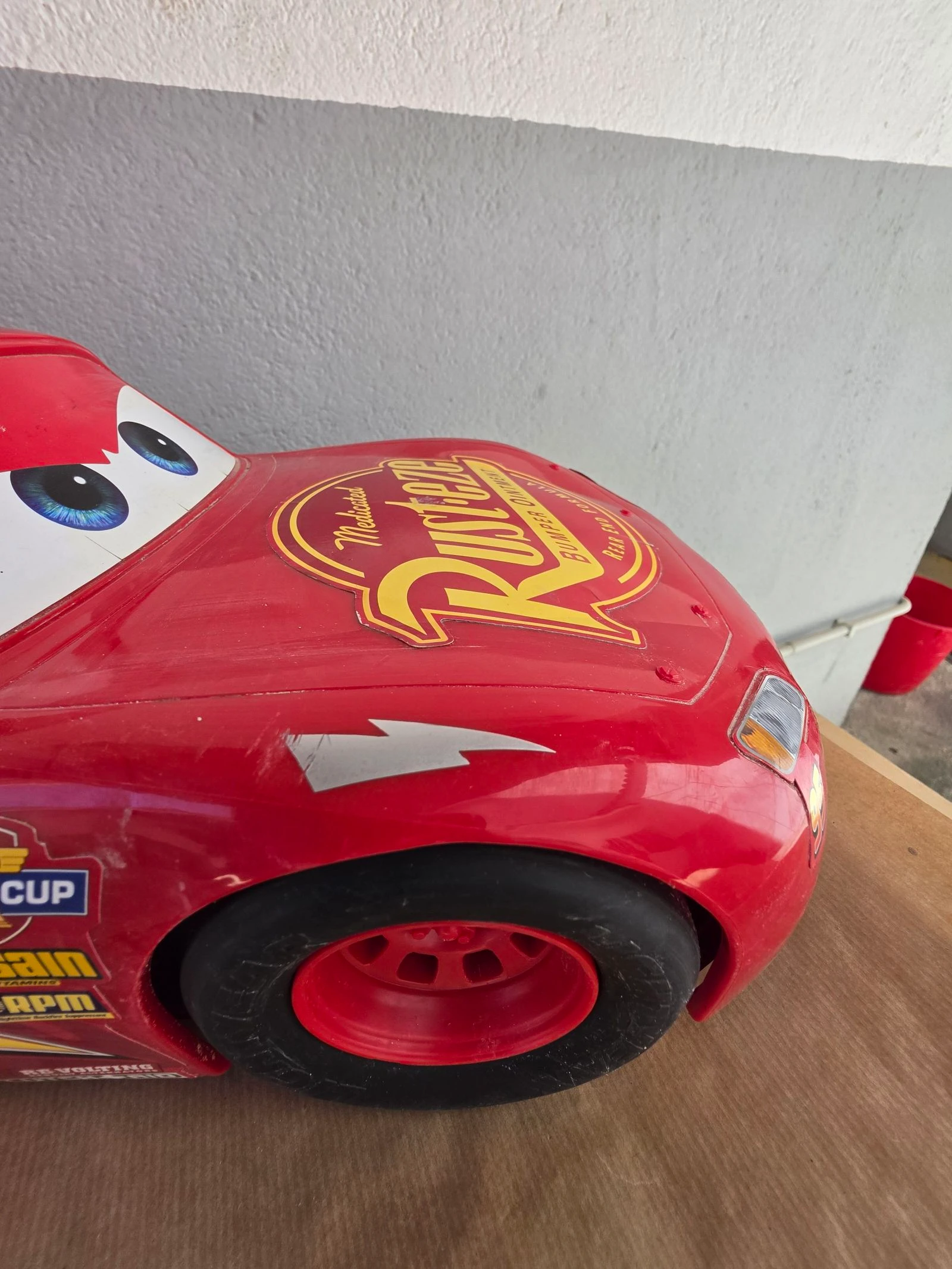 Coche Cars Mega  Rayo McQueen de 50 cm – photo 9
